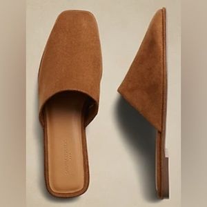 Banana Republic Soft Faux Suede Mule
